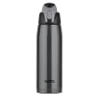Thermos Vacuum Insulated 24 Ounce Stainless Steel Hydration Bottle, Charcoal