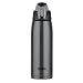Thermos Vacuum Insulated 24 Ounce Stainless Steel Hydration Bottle, Charcoal