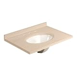 Foremost Industries Desert Sand Granulite Vanity Top in Various Sizes