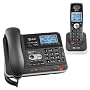 AT&T TL74108 5.8 DSS Corded/Cordless Answering System (Black)