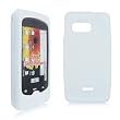 Clear Soft Textured Silicone Gel Skin Cover Case for Samsung Moment M900
