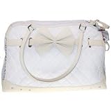 White Cute Bow Style Pet / Cat / Dog Bag Carrier