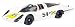 Schuco - 3629 - Véhicule Miniature -  Porsche 907 Long Tail  -  Daytona  -  Echelle 1/43