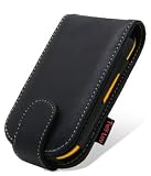 Tuff-Luv Executive leather cover case for (Samsung S3650 Corby/S3650 Genio Touch) mobile phone
