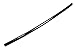 High Quality Oak Bokuto (1 m) Black
