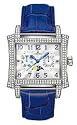 Accutron Men's Innsbruck Diamond Moonphase Leather Watch #26E08