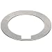 Carbon Steel Arbor Spacer, Matte Finish, Full Hard Temper, AISI 1008 - 1010 for Chemistry, 1/8"  Notch Width, 3/64" Notch Depth