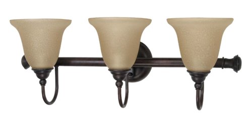 Nuvo Lighting 60/2424 Mericana 3 Light Vanity with Amber Shades, Old Bronze 31sKWyJOeIL Nuvo Lighting 60/2424 Mericana 3 Light Vanity with Amber Shades, Old Bronze