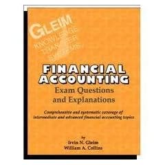 Financial Accounting: Exam Questions and Explanations