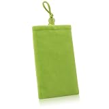 BoxWave Apple iPhone Velvet Pouch (Olive Green)