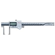 Mitutoyo ABSOLUTE 573-752 Digital Caliper, Stainless Steel, Battery Powered, Inch/Metric, Pointed Jaw, 0-6" Range, +/-0.0015" Accuracy, 0.0005" Resolution, Meets IP67 Specifications