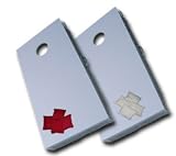 Corn Toss Cornhole Baggo Game Boards & Bag Set