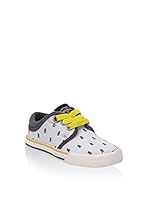 Pepe Jeans Zapatillas Britt Skull Kids (Blanco / Azul / Amarillo)