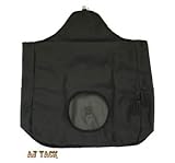 Large Canvas Hay Bag Black