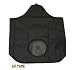 Large Canvas Hay Bag Black