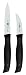 ZWILLING 38736000 TWIN® Grip Messerset, 2 tlg., schwarz