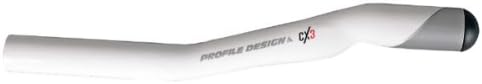 Profile Design CX3 Time Trial Bicycle Aerobar Extensions (White)