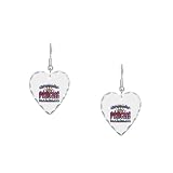 Earring Heart Charm I Didn't Ask To Be A Princess But If The Crown Fits