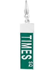Sterling silver TIMES SQUARE (Charm)