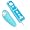 Remote Controller & Nunchuk Accessory Bundle Kit for Nintendo Wii - Premium 2 Tone Protective Silicon / Silicone Skin Cover Case "Colors may vary"