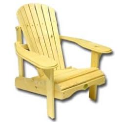 The Adirondack Bear Chair - PINE by 
