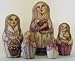 5pcs. russian nesting doll by Zhukov