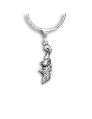 Sterling Silver Possum Pendant by The Magic Zoo