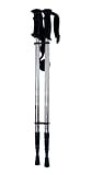 New Adjustable Anti-Shock Trekking Walking Hiking Telescopic Poles - Alloy Color