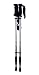 Hiking Stick with anti-shock mechanism, which reduces stress and body weight on knees, thighs, shoulders and lower back 
Easy Twist lock system 
Made of lightweight aluminum metal, STRONG and LIGHT to use 
3-Section adjustable telescopic pole 
Ergonomic grip handle, comfortable feel 
Adjustable wrist strap provides support for your arm, you can freely control loop 
Adjustable length from approximately 19.5' to 40.5' (50cm to 103cm) 
Removable trekking (mud/snow) basket to prevent the manganese tip from sinking into soft dirt or sand 
Hard Steel Tip with Removable Rubber Ferrule, protect the hiking stick 
Can be easily carried in a backpack when retracted 
Strong and light weighted 
Easy to use, clean and maintain, very convenient 
Reliable and functional 
Suitable for people of all sizes
Net Weight: 350g 

Package content:

2 x Anti-Shock Adjustable trekking stick with Strap, ferrule Removable trekking (mud/snow) basket 
Free Carrying Bag