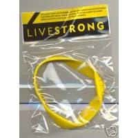 Official Live Strong Lance Armstrong Yellow Cancer LiveSTRONG Rubber Wristband Bracelet ADULT size