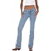Wrangler Women's Premium Patch Ultra Low Rise Jeans