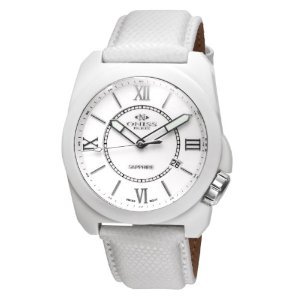 Oniss #ON676-M7 Men's Liso G2 Collection White Ceramic Watch