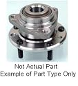 1995 CADILLAC SEVILLE REAR HUB WHEEL BEARING RL 100408 MILES