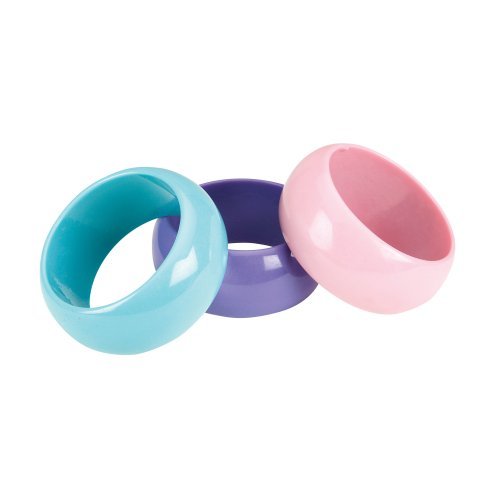 Click here to buy Aqua-Mod About You Lucite Circle Bracelet Adult by Paper Magic Group.