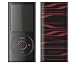 Electronics : BELKIN F8Z379EA Sonic Wave Silicone Case - black/red for iPod nano 4G Apple iPod case