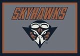 Tennessee Martin Skyhawks 4' x 6' Team Door Mat