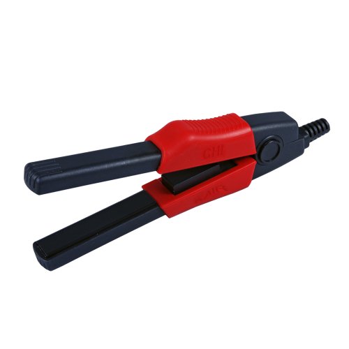CHI Air Expert Baby Tourmaline Ceramic Mini Flat Iron , Black/red, 1/2 Inch