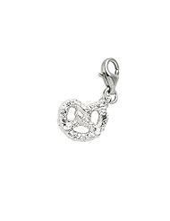 Rembrandt Charms Pretzel Charm with Lobster Clasp