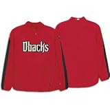 Arizona Diamondbacks Authentic Cool Base Gamer Jacket - Brick/Black Medium