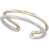14k Two-Tone Toe Ring