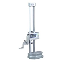 Mitutoyo 192-671-10 LCD Digimatic Height Gauge, SPC Output, 0-18" Range, 0.0005" Resolution, +/-0015" Accuracy, 7.5kg Mass