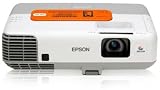 Epson EB 93e - LCD projector - 2400 ANSI lumens - XGA (1024 x 768) - 4:3 - LAN