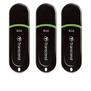 Transcend 4GB JetFlash USB Drive Bundle