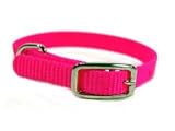 Hamilton Single Thck Nyln Dlx Dg Collar Hot Pink 3 8 X10 - STE