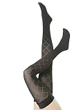 Ladies 1 Pair SockShop 70 Denier Diamond Tressor Opaque Hold Up Stockings