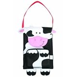 Stephen Joseph - Moo Cow - Insulated Snack Sacs or Lunch Box Sack - Perfect for Toddler or Preschooler Boys or Girls - Monogramable! Lunch Bags for children - EASY TO WASH