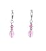Earrings - E79 - Crystal Rice Drop - Rose