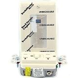 Pass and Seymour Trademaster GFCI Receptacle 20 Amp 125-Volt AC, Light Almond #2095LA