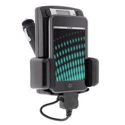 APPLE IPOD iPod Nano Gen 3 Car Holder 3 in 1 Car Holder/Charger LCD FM Transmitter ip-233bk