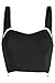 TL Womens Versatily Sleeveless Bustier Crop Top Bralette in Multiple Colors